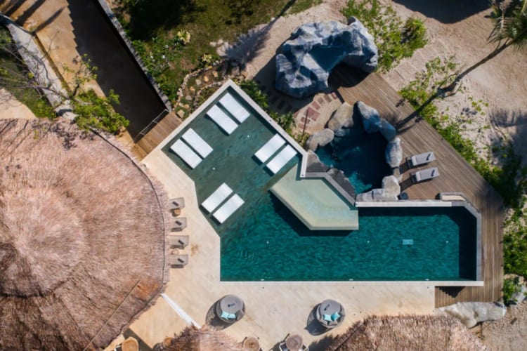 Swimming Pool from above